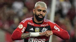RJ - RIO DE JANEIRO - 13/08/2023 - BRASILEIRO A 2023, FLAMENGO X SAO PAULO - Gabi jogador do Flamengo durante partida contra o Sao Paulo no estadio Maracana pelo campeonato Brasileiro A 2023. Foto: Thiago Ribeiro/AGIF