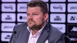 Lucio Barbosa, CEO do Vasco, acompanha o avanço da reviravolta do Clube nos bastidores. Foto: Thiago Ribeiro/AGIF