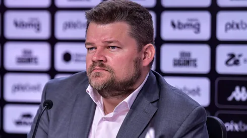 Lucio Barbosa, CEO do Vasco, acompanha o avanço da reviravolta do Clube nos bastidores. Foto: Thiago Ribeiro/AGIF