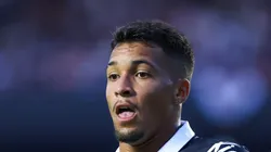 SP - SAO PAULO - 16/07/2023 - BRASILEIRO A 2023, SAO PAULO X SANTOS - Marcos Leonardo jogador do Sao Paulo durante partida contra o Santos no estadio Morumbi pelo campeonato Brasileiro A 2023. Foto: Marcello Zambrana/AGIF