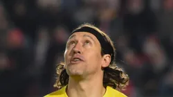 ARGENTINA - 29/08/2023 - COPA SUL-AMERICANA 2023, ESTUDIANTES X CORINTHIANS - O goleiro Cassio goleiro do Corinthians comemora vitoria por penaltis em decisao durante partida contra o Estudiantes no estadio Jorge Luis Hirschi pelo campeonato Copa Sul-Americana 2023. Foto: Fotobairesarg/AGIF