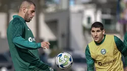 Foto: Gabriel Thá/Coritiba/Divulgação - Slimani: próximo da estreia pelo Coritiba