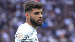 SP - SAO PAULO - 13/08/2023 - BRASILEIRO A 2023, CORINTHIANS X CORITIBA - Yuri Alberto jogador do Corinthians durante partida contra o Coritiba no estadio Arena Corinthians pelo campeonato Brasileiro A 2023. Foto: Marcello Zambrana/AGIF