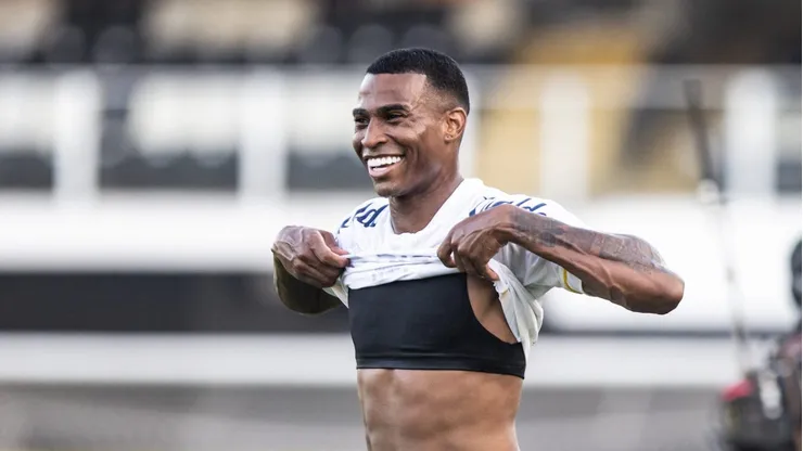 Foto: Abner Dourado/AGIF - Jean Lucas é um dos principais nomes do Santos.