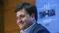 RS - Porto Alegre - 08/12/2022 - GREMIO, COLETIVA DE IMPRENSA - Alberto Guerra presidente do Gremio durante em coletiva de imprensa realizada no Arena do Gremio. Foto: Fernando Alves/AGIF