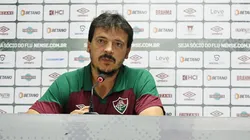 FOTO: MAILSON SANTANA/FLUMINENSE FC/DIVULGAÇÃO - Diniz: técnico quebrou o silêncio em entrevista coletiva