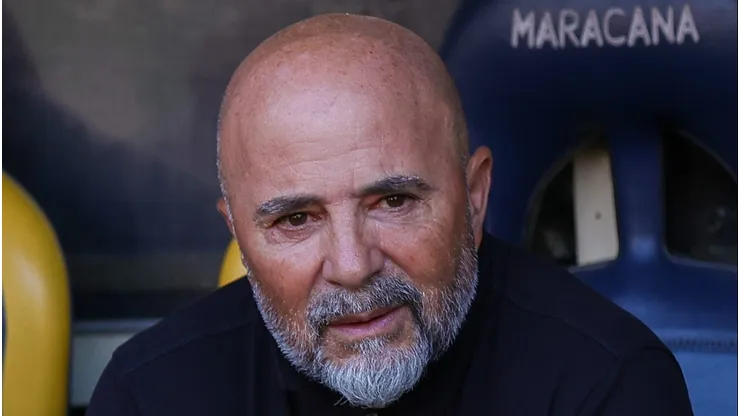 RIO DE JANEIRO, BRAZIL - APRIL 30: Jorge Sampaoli, head coach of Flamengo looks on prior to a match between Flamengo and Botafogo as part of Brasileirao 2023 at Maracana Stadium on April 30, 2023 in Rio de Janeiro, Brazil. (Photo by Buda Mendes/Getty Images)