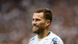 MG - BELO HORIZONTE - 27/08/2023 - BRASILEIRO A 2023, ATLETICO-MG X SANTOS - Lucas Lima jogador do Santos durante partida contra o Atletico-MG no estadio Arena MRV pelo campeonato Brasileiro A 2023. Foto: Alessandra Torres/AGIF