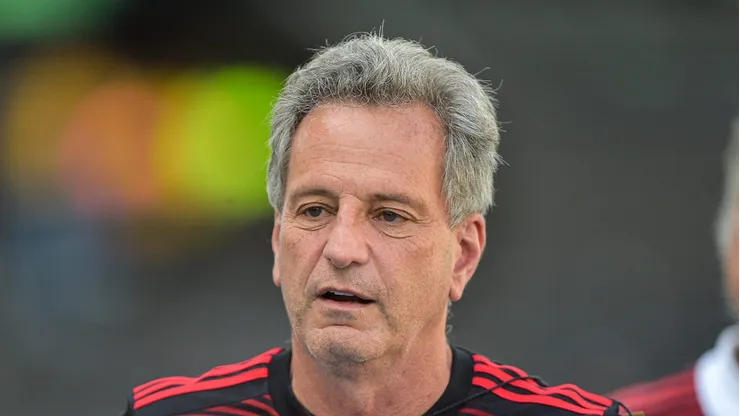 RJ - Rio de Janeiro - 06/03/2022 - CARIOCA 2022, FLAMENGO X VASCO - Rodolfo Landim presidente do Flamengo durante partida contra o Vasco no estadio Engenhao pelo campeonato Carioca 2022. Foto: Thiago Ribeiro/AGIF