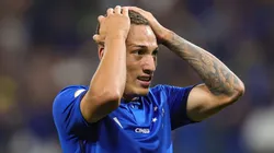 Foto: Gilson Lobo/AGIF - Robert jogador do Cruzeiro lamenta chance perdida durante partida contra o Corinthians no estadio Mineirao pelo campeonato Brasileiro A 2023.