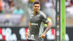 MG - BELO HORIZONTE - 13/08/2023 - BRASILEIRO A 2023, ATLETICO-MG X BAHIA - Paulinho jogador do Atletico-MG durante aquecimento antes da partida contra o Bahia no estadio Mineirao pelo campeonato Brasileiro A 2023. Foto: Gilson Lobo/AGIF