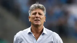 Foto: Pedro H. Tesch/AGIF - Renato Portaluppi tecnico do Gremio durante partida contra o Internacional no estadio Arena do Gremio pelo campeonato Gaucho 2023.