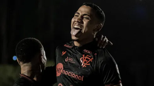 Foto: Victor Ferreira/ECVitória - Zé Hugo, atacante do time baiano