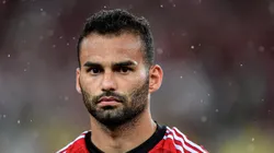RJ - RIO DE JANEIRO - 26/04/2023 - COPA DO BRASIL 2023, FLAMENGO X MARINGA - Thiago Maia jogador do Flamengo durante partida contra o Maringa no estadio Maracana pelo campeonato Copa do Brasil 2023. Foto: Thiago Ribeiro/AGIF