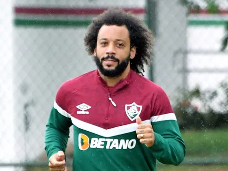 Marcelo é ‘flagrado’ no CT do Fluminense após a lesão e SURPREENDE