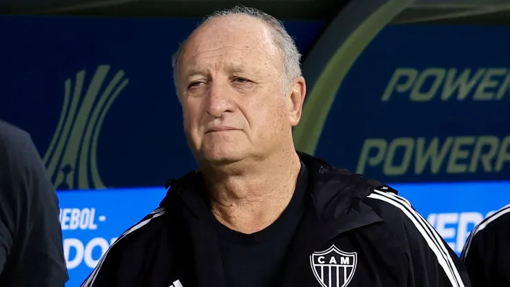 SP - SAO PAULO - 09/08/2023 - LIBERTADORES 2023, PALMEIRAS X ATLETICO-MG - Luiz Felipe Scolari tecnico do Atletico-MG durante partida contra o Palmeiras no estadio Arena Allianz Parque pelo campeonato Libertadores 2023. Foto: Marcello Zambrana/AGIF