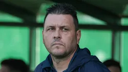 PR - CURITIBA - 20/08/2023 - BRASILEIRO A 2023, CORITIBA X FLAMENGO - Thiago Kosloski tecnico do Coritiba durante partida contra o Flamengo no estadio Couto Pereira pelo campeonato Brasileiro A 2023. Foto: Robson Mafra/AGIF