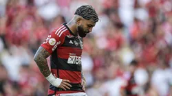 RJ - RIO DE JANEIRO - 22/07/2023 - BRASILEIRO A 2023, FLAMENGO X AMERICA - Gabigol jogador do Flamengo durante partida contra o America no estadio Maracana pelo campeonato Brasileiro A 2023. Foto: Thiago Ribeiro/AGIF