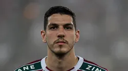 RJ - RIO DE JANEIRO - 19/08/2023 - BRASILEIRO A 2023, FLUMINENSE X AMERICA-MG - Nino jogador do Fluminense durante partida contra o America-MG no estadio Maracana pelo campeonato Brasileiro A 2023. Foto: Thiago Ribeiro/AGIF