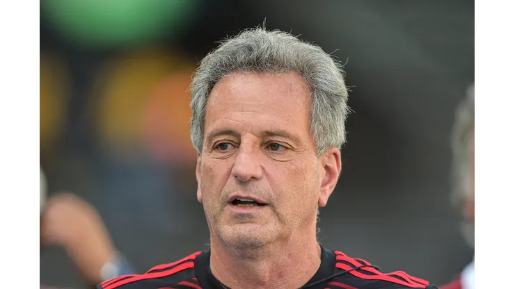 RJ - Rio de Janeiro - 06/03/2022 - CARIOCA 2022, FLAMENGO X VASCO - Rodolfo Landim presidente do Flamengo durante partida contra o Vasco no estadio Engenhao pelo campeonato Carioca 2022. Foto: Thiago Ribeiro/AGIF