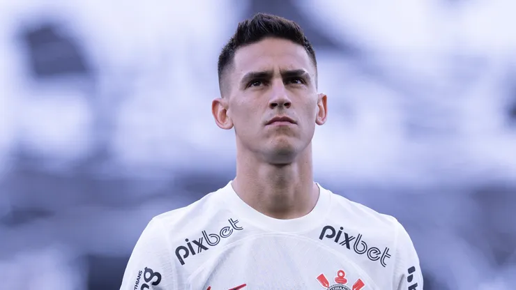 SP - SAO PAULO - 15/07/2023 - COPA DO BRASIL 2023, CORINTHIANS X AMERICA-MG - Matias Rojas jogador do Corinthians durante partida contra o America-MG no estadio Arena Corinthians pelo campeonato Copa do Brasil 2023. Foto: Ettore Chiereguini/AGIF