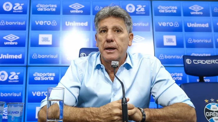 FOTO: LUCAS UEBEL - Renato citou o Inter indiretamente em coletiva nesta 6ª