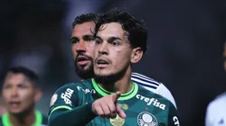 SP - SAO PAULO - 14/08/2023 - BRASILEIRO A 2023, PALMEIRAS X CRUZEIRO - Gustavo Gomez jogador do Palmeiras durante partida contra o Cruzeiro no estadio Arena Allianz Parque pelo campeonato Brasileiro A 2023. Foto: Ettore Chiereguini/AGIF