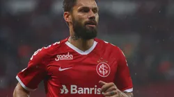 PORTO ALEGRE, BRAZIL - SEPTEMBER 07: Rafael Sobis of Internacional looks on during the match Internacional v Sao Paulo as part of Brasileirao Series A 2019, at Beira-Rio Stadium on September 7, 2019 in Porto Alegre, Brazil. (Photo by Lucas Uebel/Getty Images)