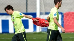 Bernard (à esquerda) virou alvo do Palmeiras nesta janela