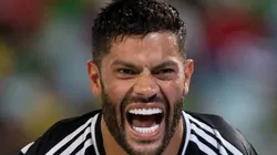 MT - CUIABA - 10/05/2023 - BRASILEIRO A 2023, CUIABA X ATLETICO-MG - Hulk jogador do Atletico-MG comemora seu gol durante partida contra o Cuiaba no estadio Arena Pantanal pelo campeonato BRASILEIRO A 2023. Foto: Gil Gomes/AGIF