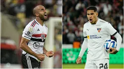 Foto: Thiago Ribeiro/AGIF | Reprodução Twitter LDU