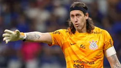 Foto: Gilson Lobo/AGIF - Cassio goleiro do Corinthians durante partida contra o Cruzeiro no estadio Mineirao pelo campeonato Brasileiro A 2023.