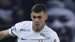 SP - SAO PAULO - 22/08/2023 - COPA SUL-AMERICANA 2023, CORINTHIANS X ESTUDIANTES - Moscardo jogador do Corinthians durante partida contra o Estudiantes no estadio Arena Corinthians pelo campeonato Copa Sul-Americana 2023. Foto: Marcello Zambrana/AGIF