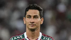 RJ - RIO DE JANEIRO - 08/08/2023 - LIBERTADORES 2023, FLUMINENSE X ARGENTINOS JUNIORS - Paulo Henrique Ganso jogador do Fluminense durante partida contra o Argentinos Juniors no estadio Maracana pelo campeonato Libertadores 2023. Foto: Thiago Ribeiro/AGIF