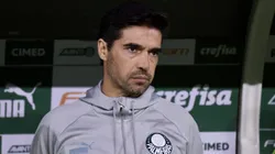 SP - SAO PAULO - 14/08/2023 - BRASILEIRO A 2023, PALMEIRAS X CRUZEIRO - Abel Ferreira tecnico do Palmeiras durante partida contra o Cruzeiro no estadio Arena Allianz Parque pelo campeonato Brasileiro A 2023. Foto: Marcello Zambrana/AGIF