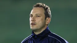 SP - CAMPINAS - 14/04/2023 - BRASILEIRO B 2023, GUARANI X AVAI - Bruno Pivetti tecnico do Guarani durante partida contra o Avai no estadio Brinco de Ouro pelo campeonato BRASILEIRO B 2023. Foto: Marcello Zambrana/AGIF