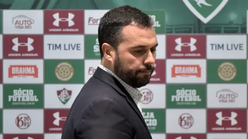 RJ - Rio de Janeiro - 15/07/2019 - Apresentacao Nene no Fluminense - Mario Bittencourt presidente na apresentacao do Jogador Nene no Fluminense, no estadio do MAracana. Foto: Thiago Ribeiro/AGIF