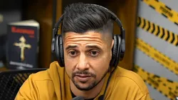 Foto: Reprodução Podpah/YouTube - Cicinho é surpreendido por Venê