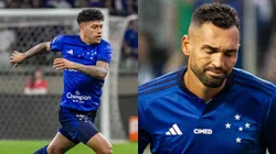 Foto Esq.: Fernando Moreno/AGIF e Foto Dir.: Fernando Moreno/AGIF - Filipe Machado e Gilberto