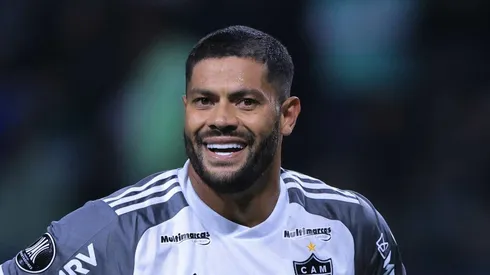 SP - SAO PAULO - 09/08/2023 - LIBERTADORES 2023, PALMEIRAS X ATLETICO-MG - Hulk jogador do Atletico-MG durante partida contra o Palmeiras no estadio Arena Allianz Parque pelo campeonato Libertadores 2023. Foto: Ettore Chiereguini/AGIF