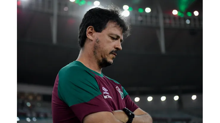 RJ - RIO DE JANEIRO - 19/08/2023 - BRASILEIRO A 2023, FLUMINENSE X AMERICA-MG - Fernando Diniz tecnico do Fluminense durante partida contra o America-MG no estadio Maracana pelo campeonato Brasileiro A 2023. Foto: Thiago Ribeiro/AGIF