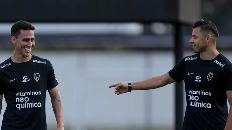Foto: Rodrigo Coca/Ag.Corinthians - Matías Rojas e Ángel Romero