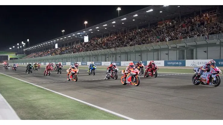 Largada do GP do Catar de 2022
