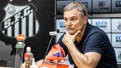 Foto: Raul Baretta/ Santos FC - Santos de Diego Aguirre corre risco de ser denunciado mais uma vez pelo STJD no Brasileiro