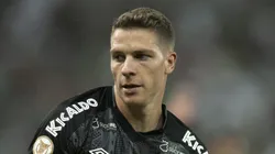 RJ - RIO DE JANEIRO - 29/07/2023 - BRASILEIRO A 2023, FLUMINENSE X SANTOS - Julio Furch jogador do Santos durante partida contra o Fluminense no estadio Maracana pelo campeonato Brasileiro A 2023. Foto: Jorge Rodrigues/AGIF