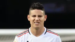 SP - SAO PAULO - 19/08/2023 - BRASILEIRO A 2023, SAO PAULO X BOTAFOGO - James Rodriguez jogador do Sao Paulo durante partida contra o Botafogo no estadio Morumbi pelo campeonato Brasileiro A 2023. Foto: Marcello Zambrana/AGIF