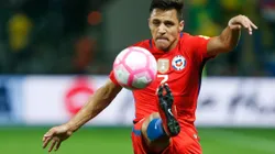 SP - Sao Paulo - 10/10/2017 - Eliminatorias Russia 2018 - Brasil X Chile - Alexis Sanchez do Chile durante partida contra o Brasil pelas Eliminatorias para a Copa da Russia 2018, na Arena Allianz Parque Foto: Marcello Zambrana/AGIF