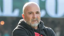 PR - CURITIBA - 20/08/2023 - BRASILEIRO A 2023, CORITIBA X FLAMENGO - Jorge Sampaoli tecnico do Flamengo durante partida contra o Coritiba no estadio Couto Pereira pelo campeonato Brasileiro A 2023. Foto: Robson Mafra/AGIF