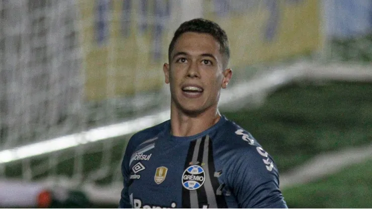 RS - Porto Alegre - 22/03/2021 - GAUCHO 2021, SAO JOSE X GREMIO - Brenno goleiro do Gremio durante partida contra o Sao Jose no estadio Passo dAreia pelo campeonato Gaucho 2021. Foto: Fernando Alves/AGIF