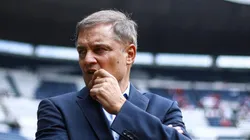 MEXICO CITY, MEXICO - AUGUST 14: Diego Aguirre, coach of Cruz Azul gestures during the 8th round match between Cruz Azul and Toluca as part of the Torneo Apertura 2022 Liga MX at Azteca Stadium on August 14, 2022 in Mexico City, Mexico. (Photo by Manuel Velasquez/Getty Images)